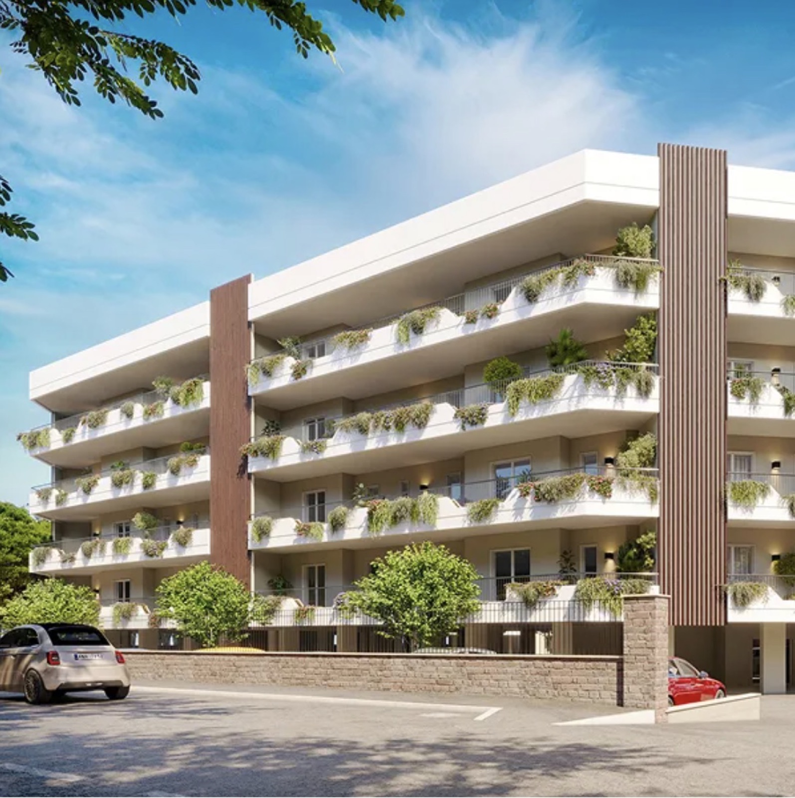 Felice Nova, rendering nuove costruzioni residenziali, Roma