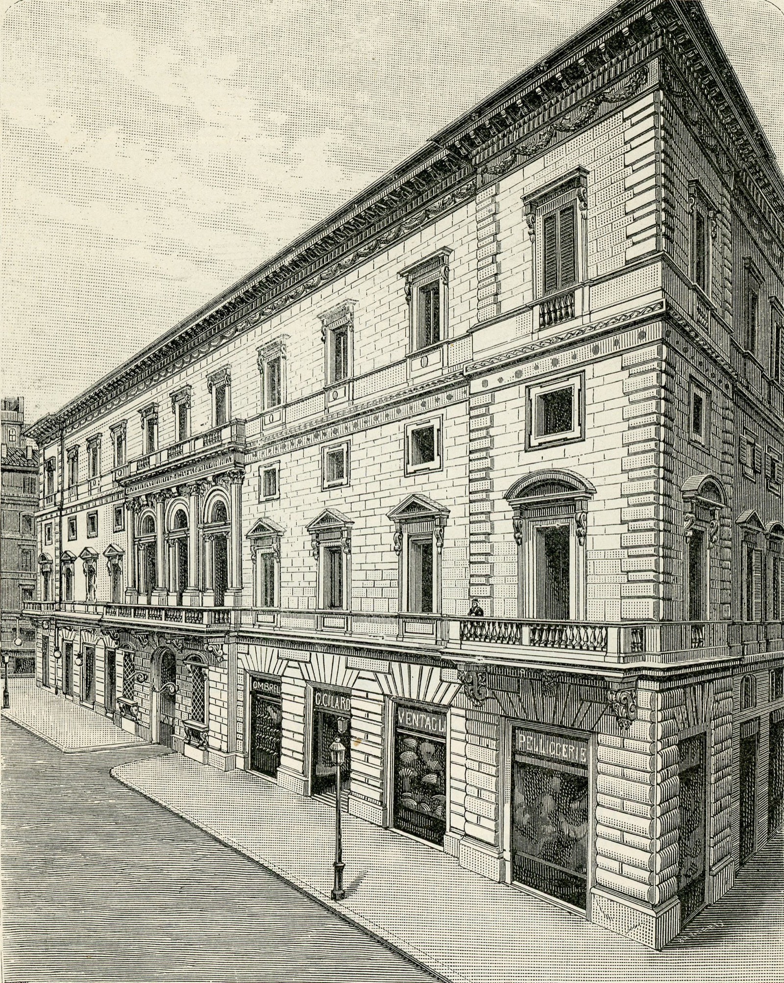 Palazzo Marignoli, Via del Corso Roma